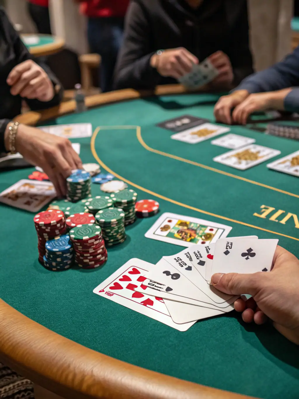 A visually appealing image featuring various poker games available at Bônus AFUN, highlighting different poker variants and the strategic depth of the game.